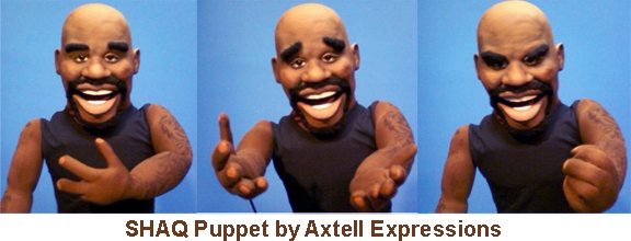 Custom Puppet for Shaq 